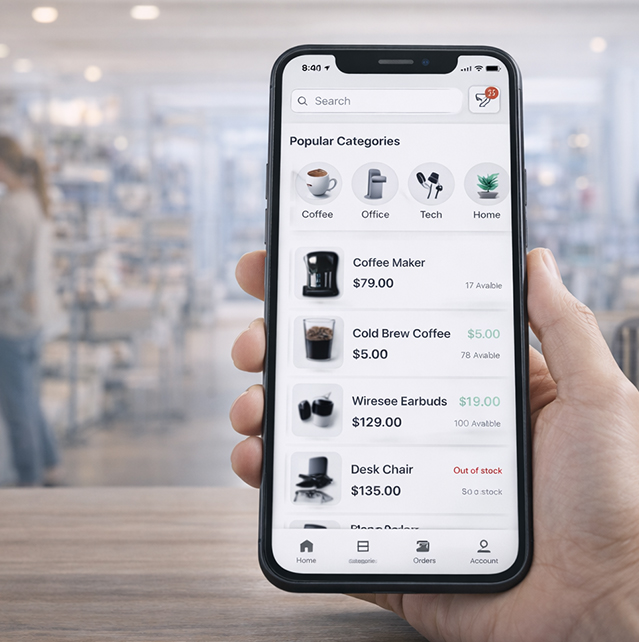 Consumer App Dashboard